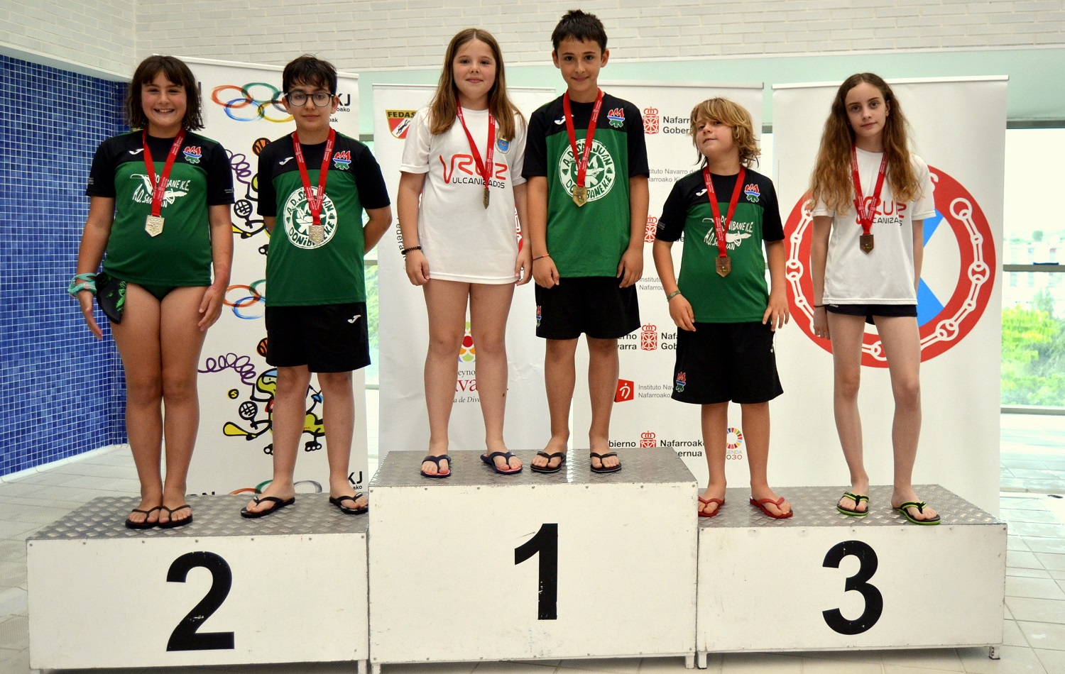 Concluyen los XXXV Juegos Deportivos de Navarra de nataci&oacute;n con aletas